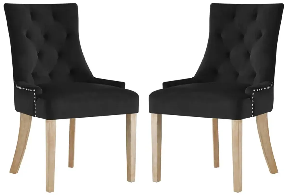 Pose Dining Chair Performance Velvet Set of 2