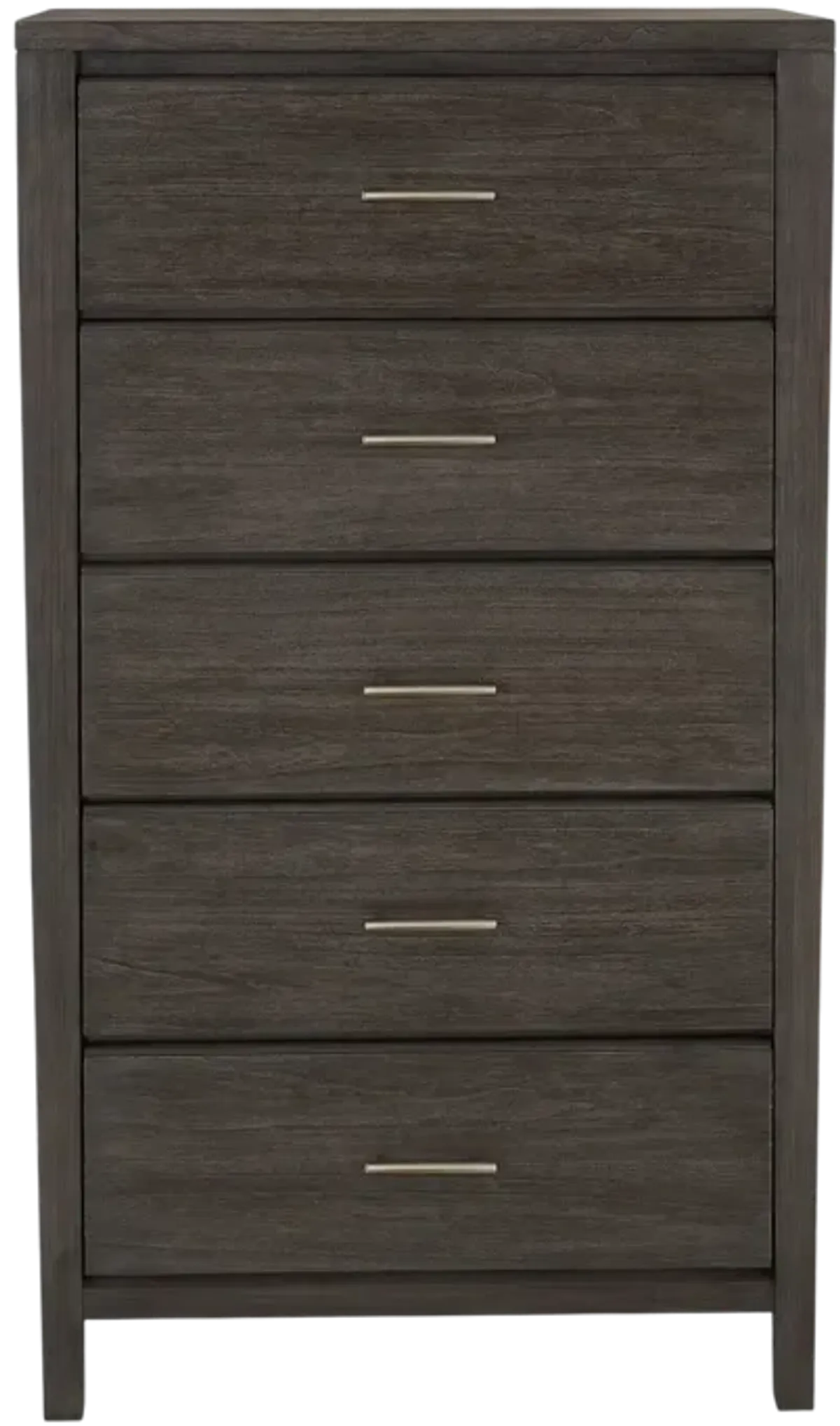 Nevis Five Drawer Chest In Sharkskin (2024)