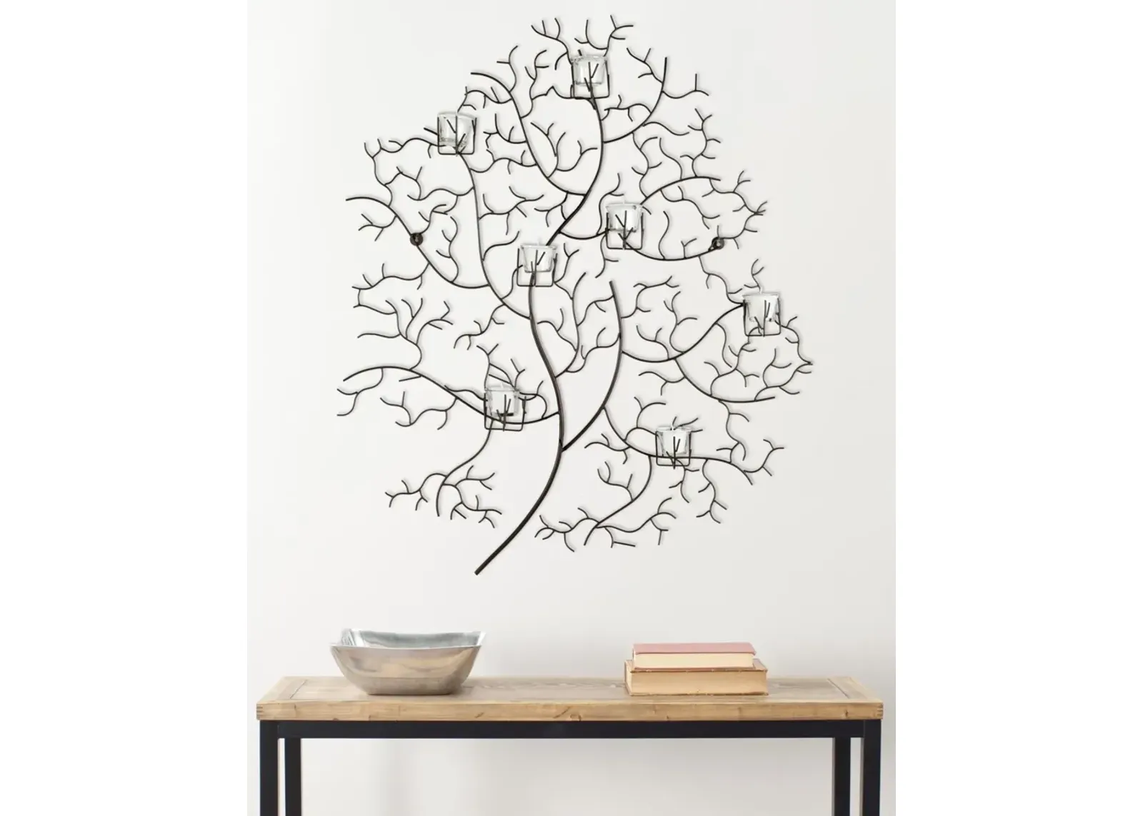 7 Votive Tree Wall Décor