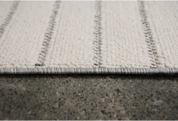 AMBROSE IVORY/GREY Rectangle 9'10" x 13'1" ft Rug