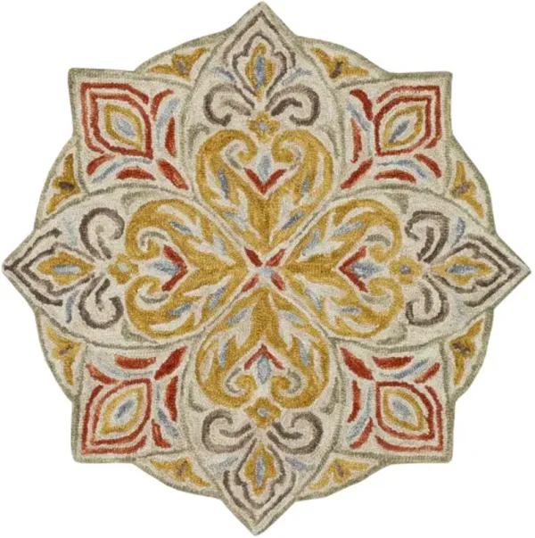 Bonifate 3' Round Rug