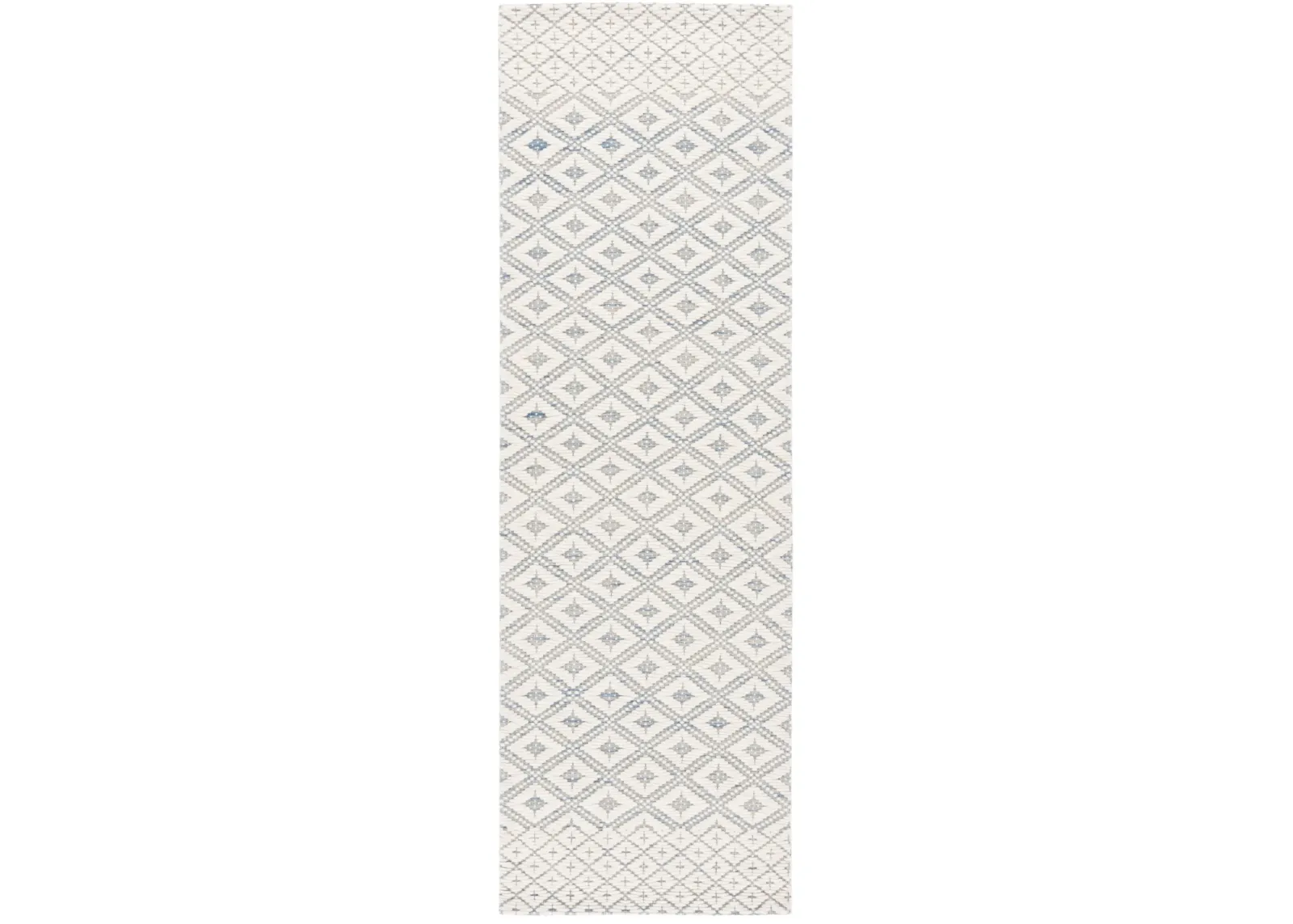 MARBELLA 455 BLUE  2'-6' x 8' Runner Rug