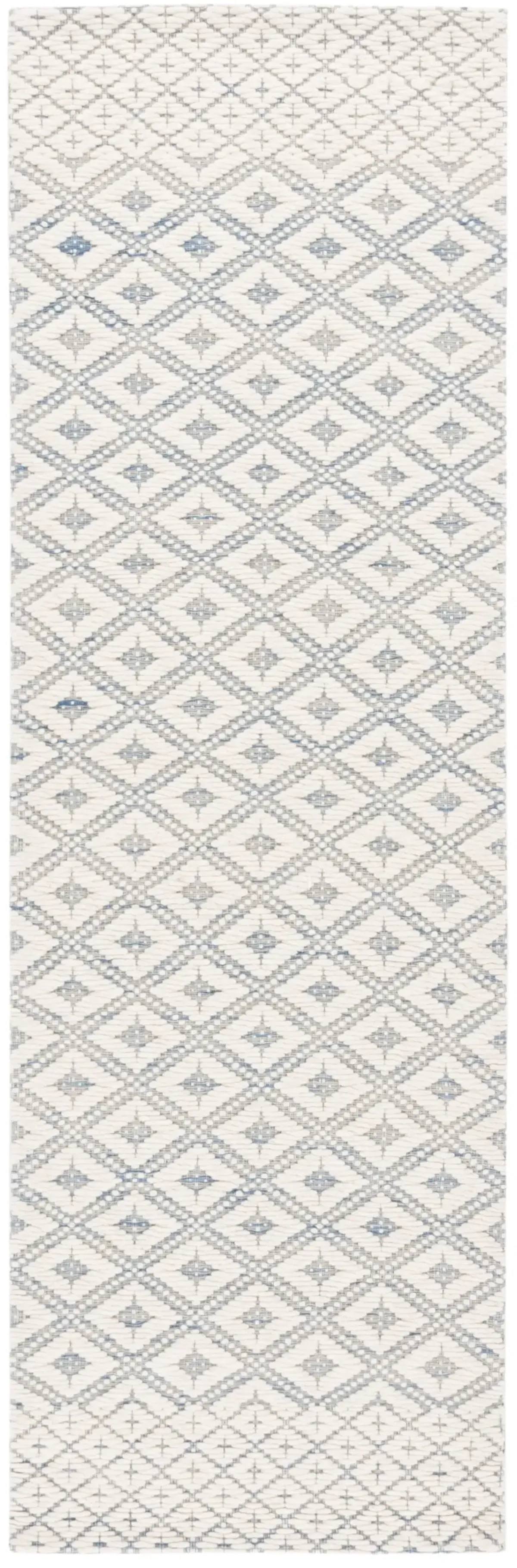 MARBELLA 455 BLUE  2'-6' x 8' Runner Rug