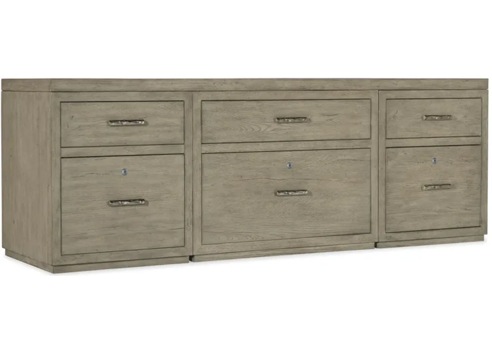 Linville Falls 84" Credenza with Two Files and Lateral File