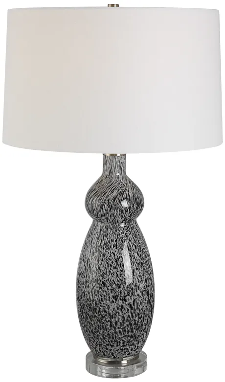 Velino Curvy Glass Table Lamp