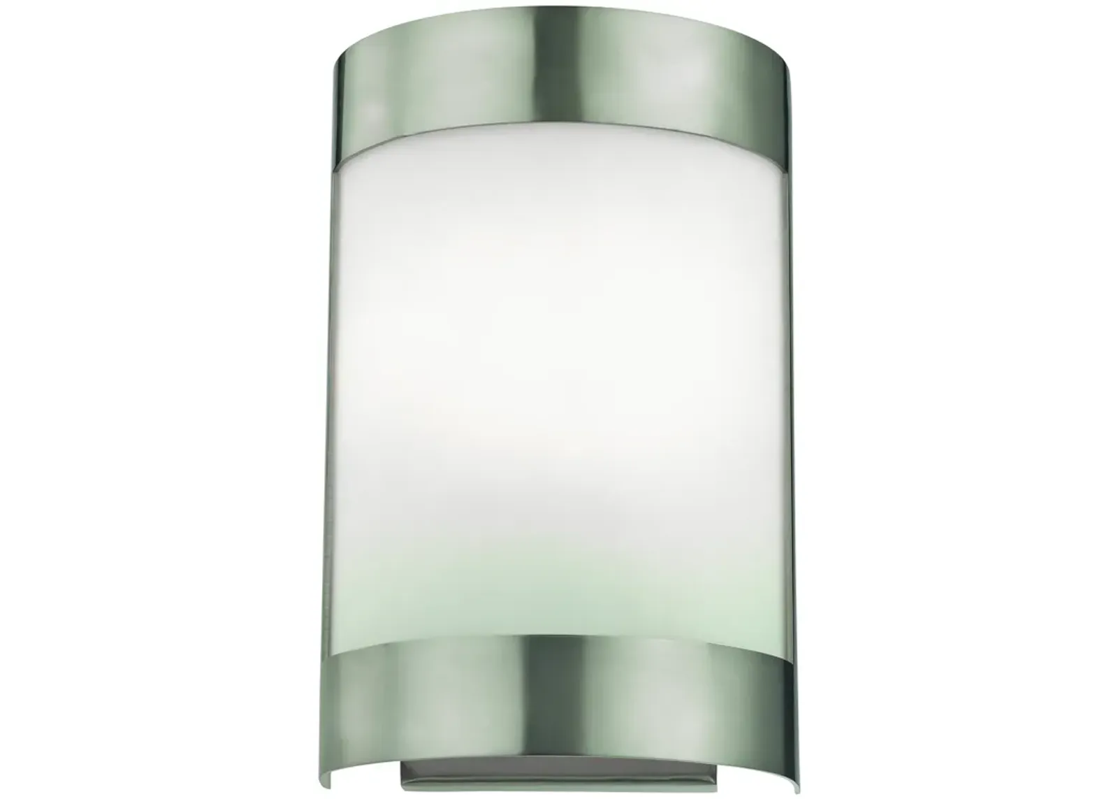 Wall Sconces 10" High 1-Light Sconce - Brushed Nickel