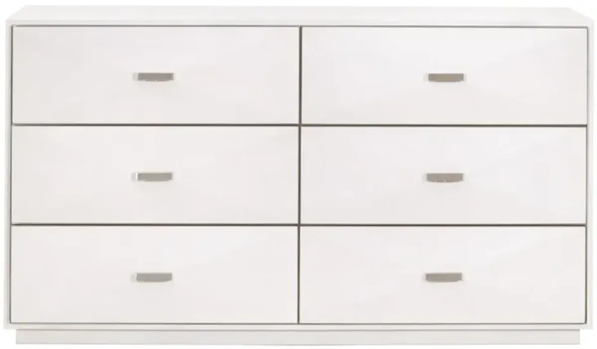 Wynn Shagreen 6-Drawer Double Dresser