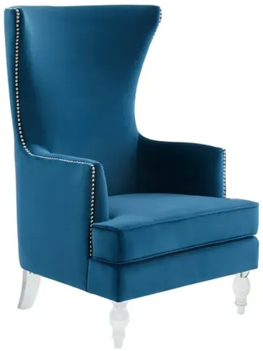 Geode Modern Wingback Chair