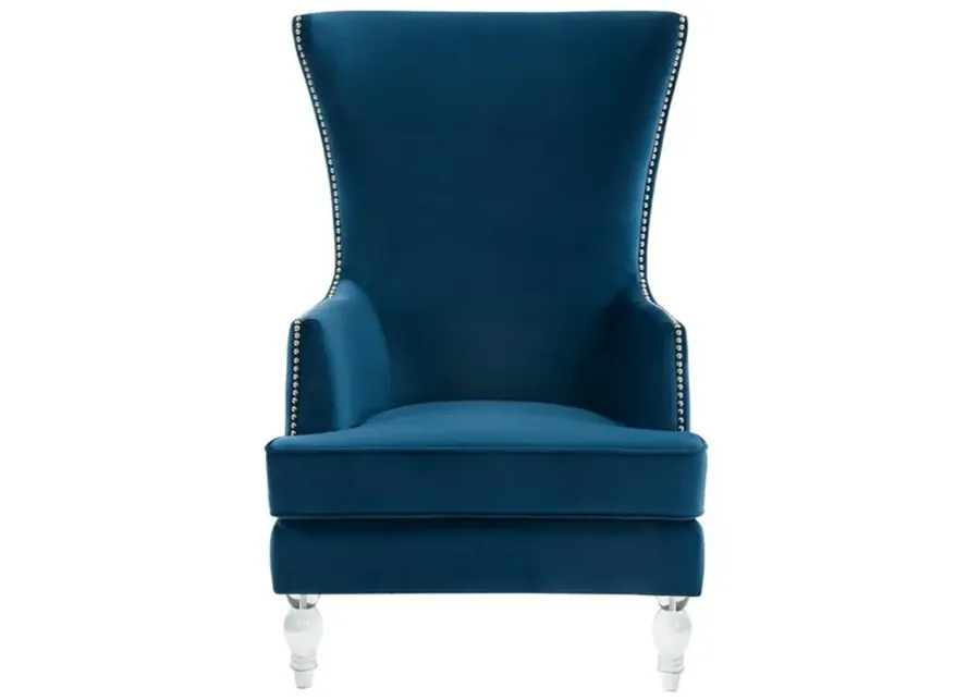 Geode Modern Wingback Chair