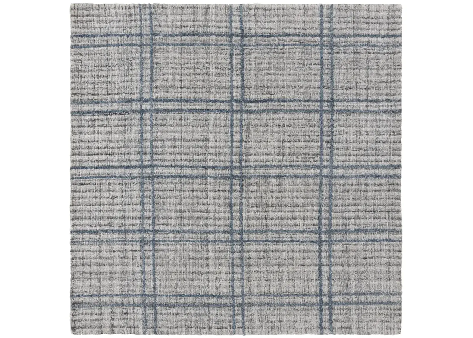 ABSTRACT 155 DARK GREY 6' x 6' Square Square Rug