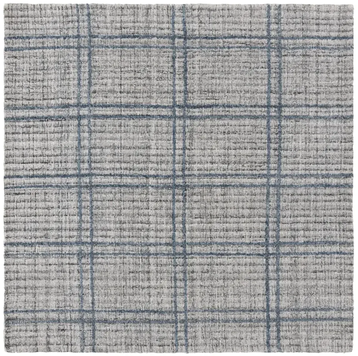 ABSTRACT 155 DARK GREY 6' x 6' Square Square Rug