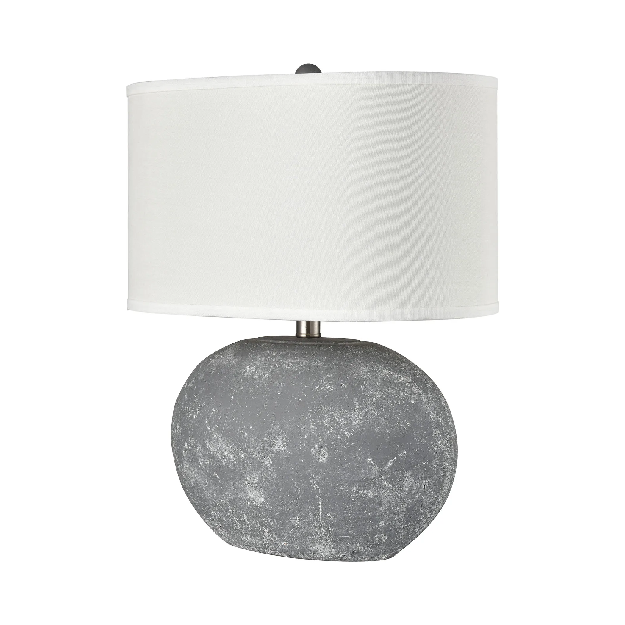 Elin 20" High 1-Light Table Lamp - Concrete