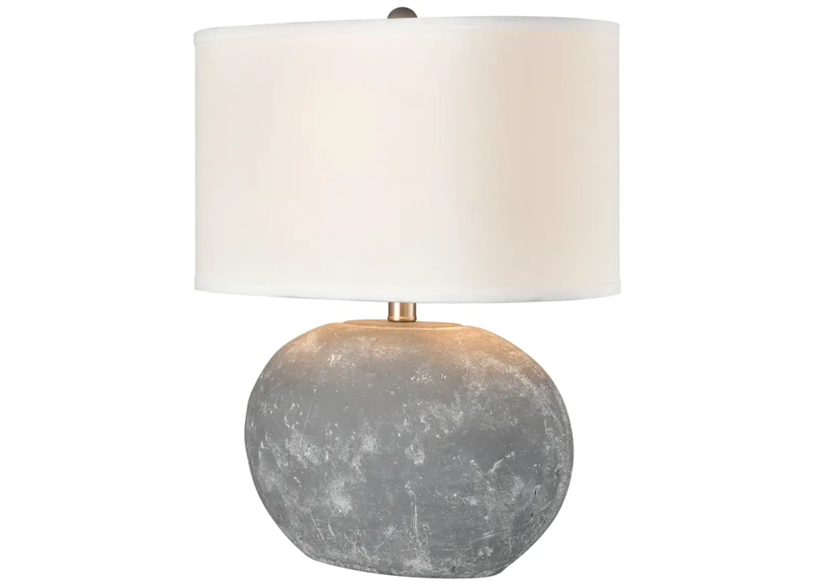 Elin 20" High 1-Light Table Lamp - Concrete