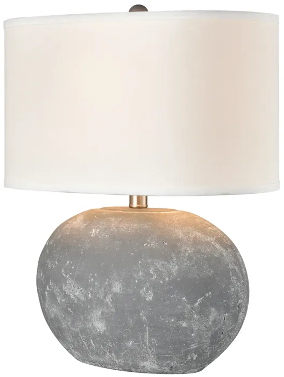 Elin 20" High 1-Light Table Lamp - Concrete