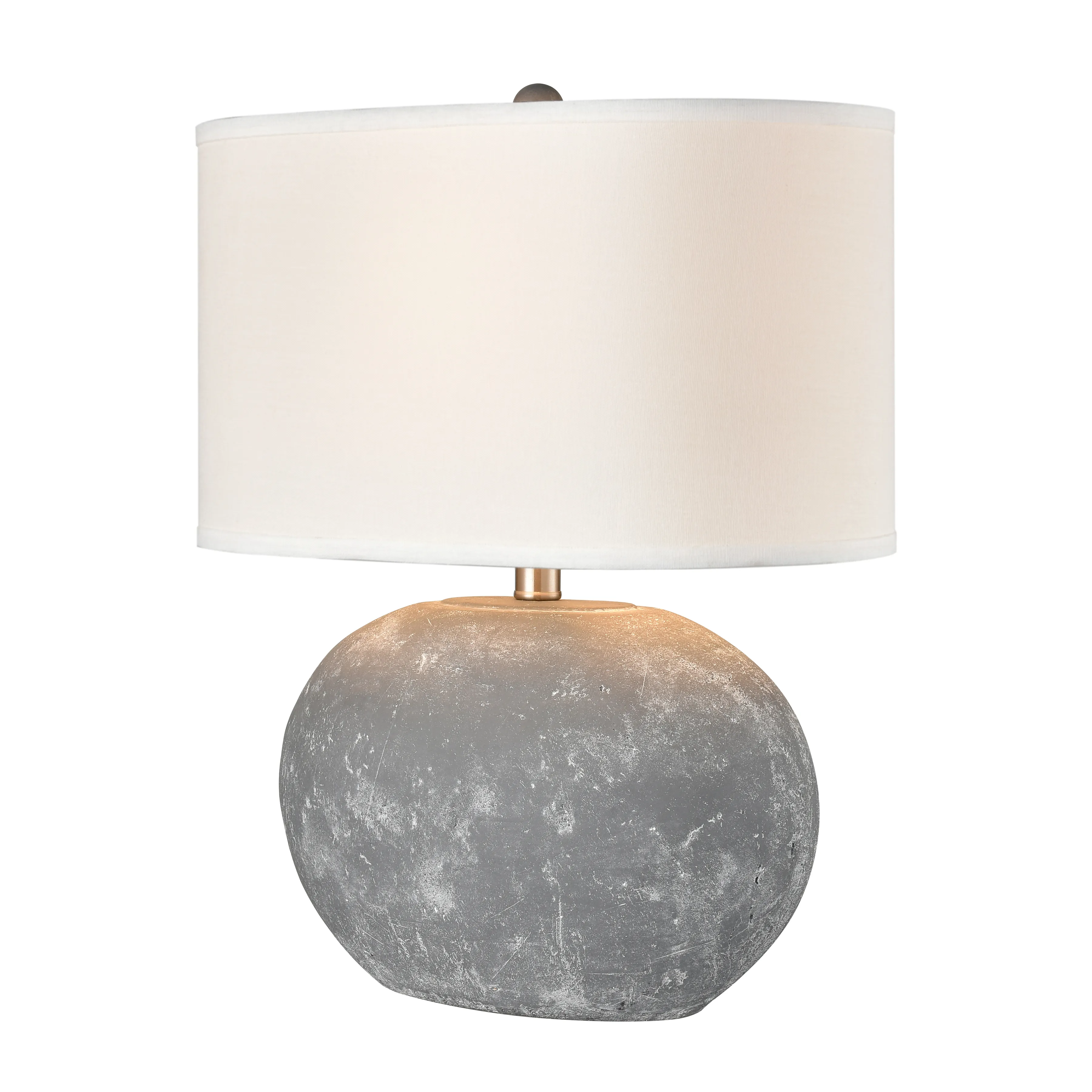 Elin 20" High 1-Light Table Lamp - Concrete