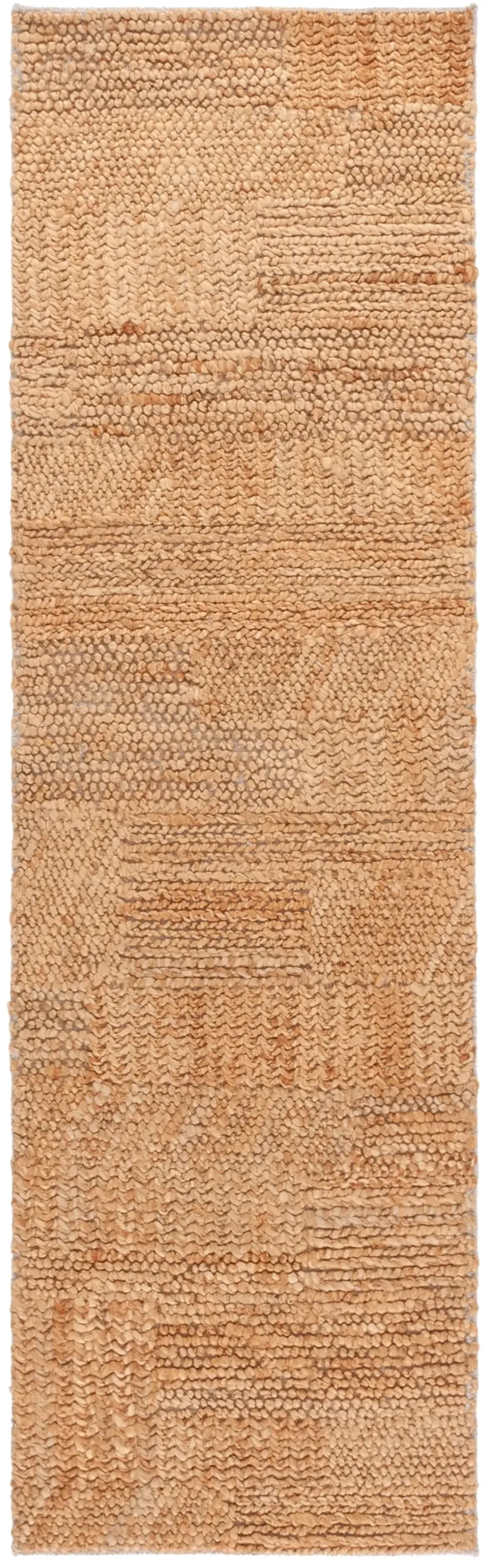 NATURAL FIBER 555 NATURAL 2'-3' x 8' Runner Rug