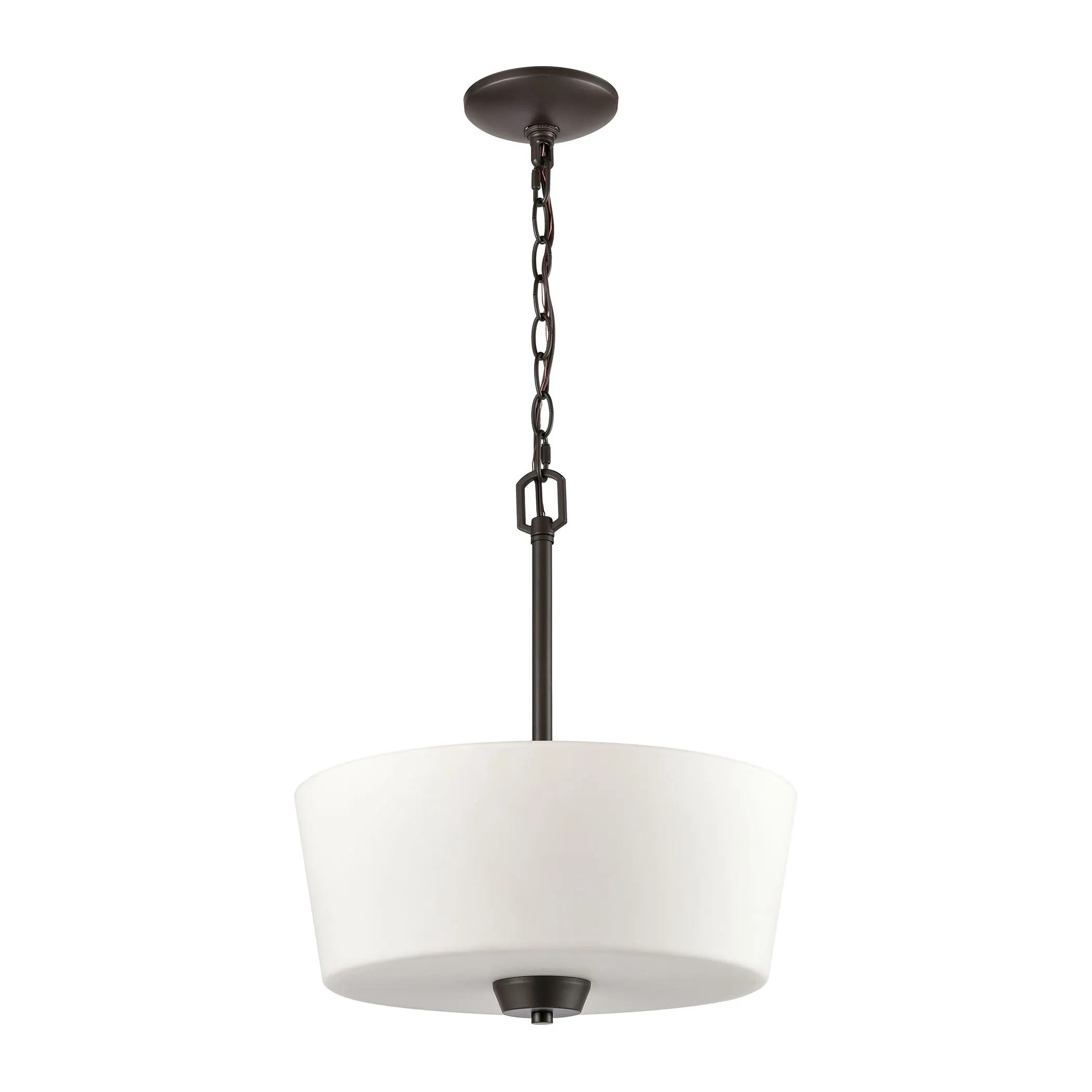 Winslow 15" Wide 3-Light Pendant - Oil Rubbed Bronze