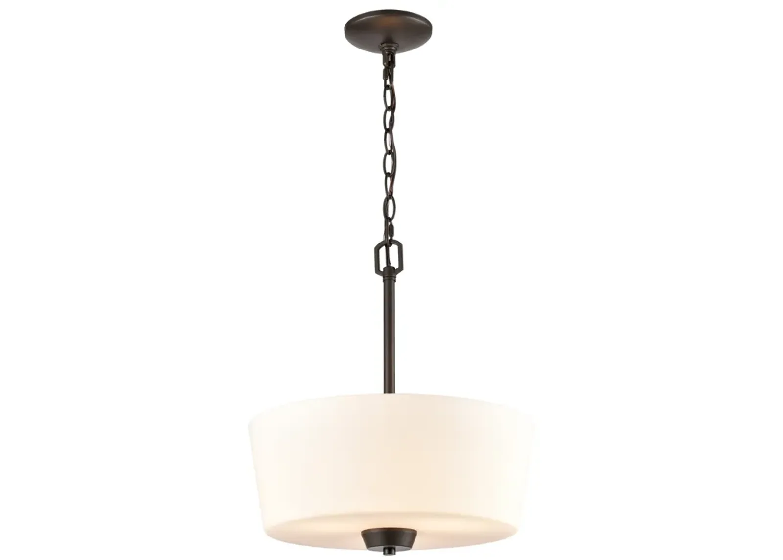 Winslow 15" Wide 3-Light Pendant - Oil Rubbed Bronze