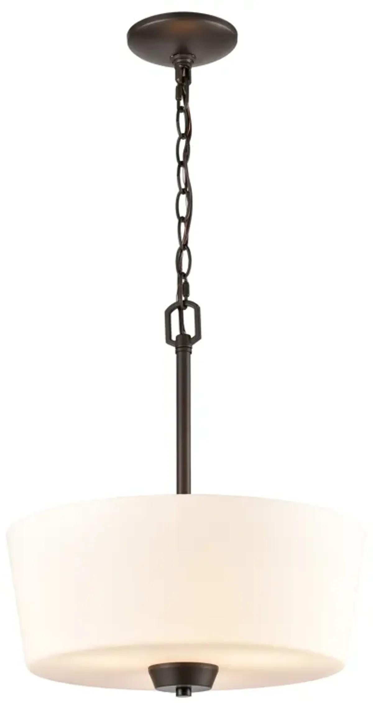 Winslow 15" Wide 3-Light Pendant - Oil Rubbed Bronze