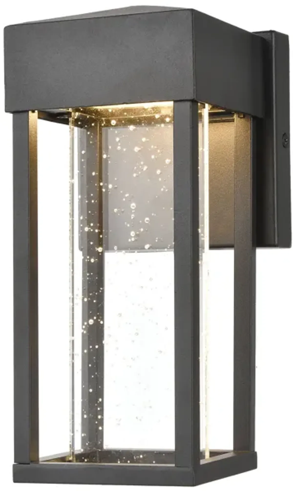 Emode 10" High 1-Light Outdoor Sconce - Matte Black