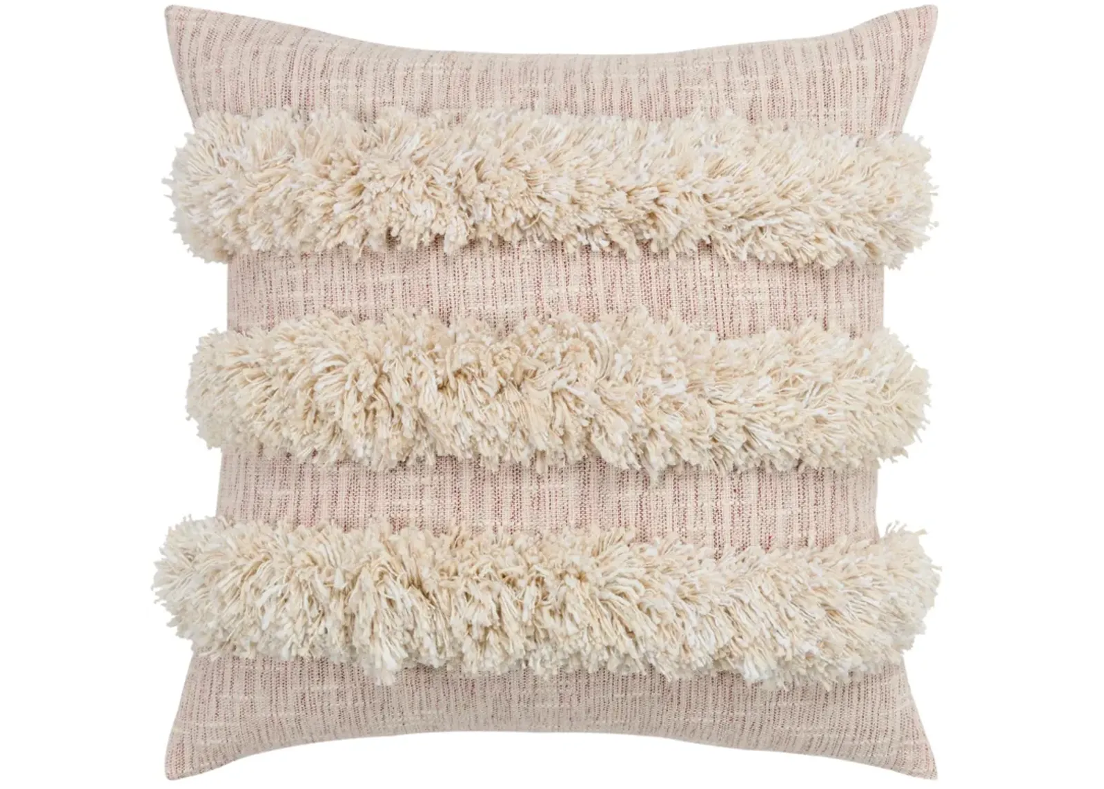 Donny Osmond Stripe White Pillow