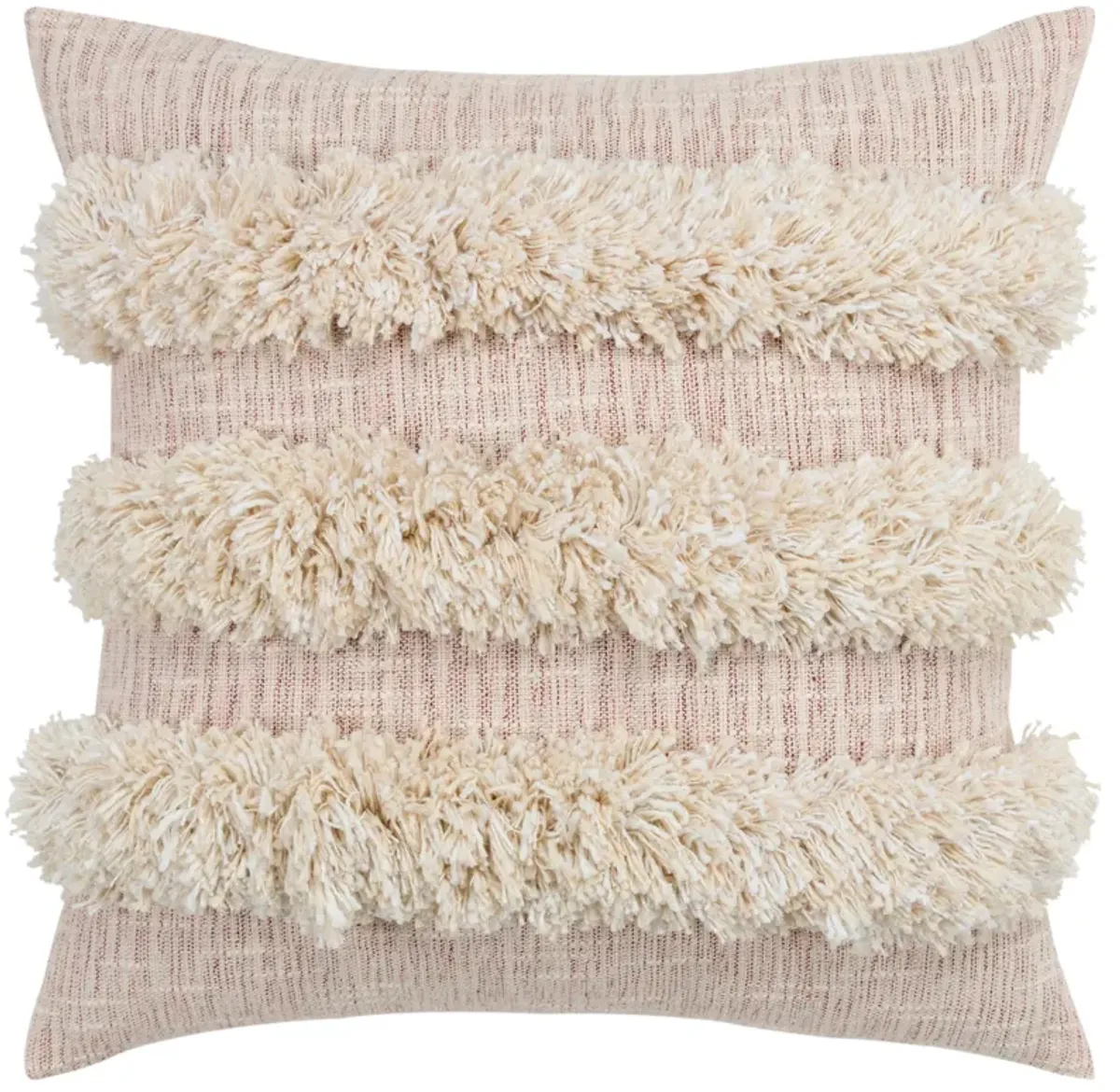 Donny Osmond Stripe White Pillow