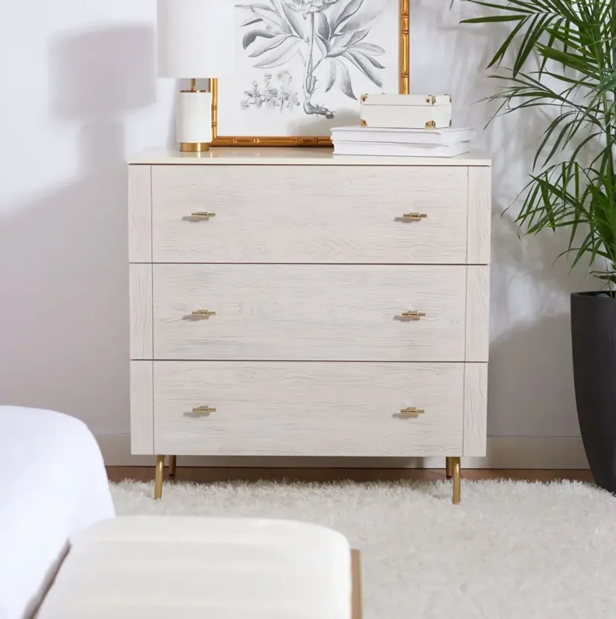 Genevieve 3-Drawer Dresser