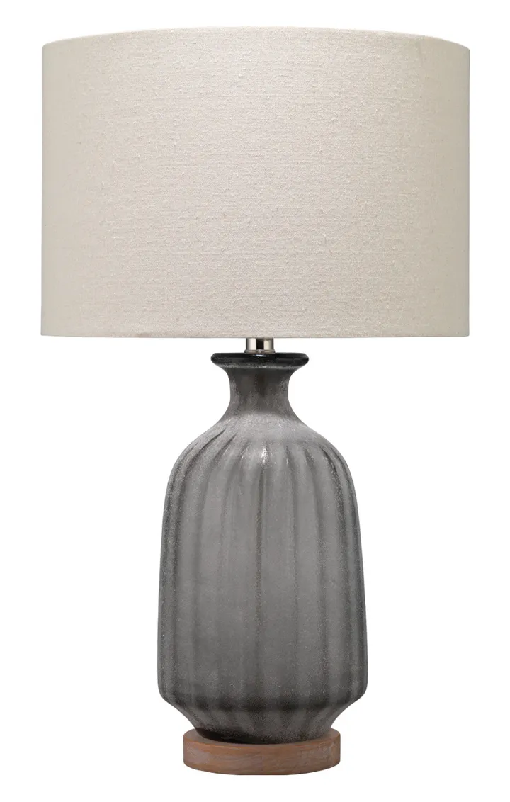 Grey Table Lamp