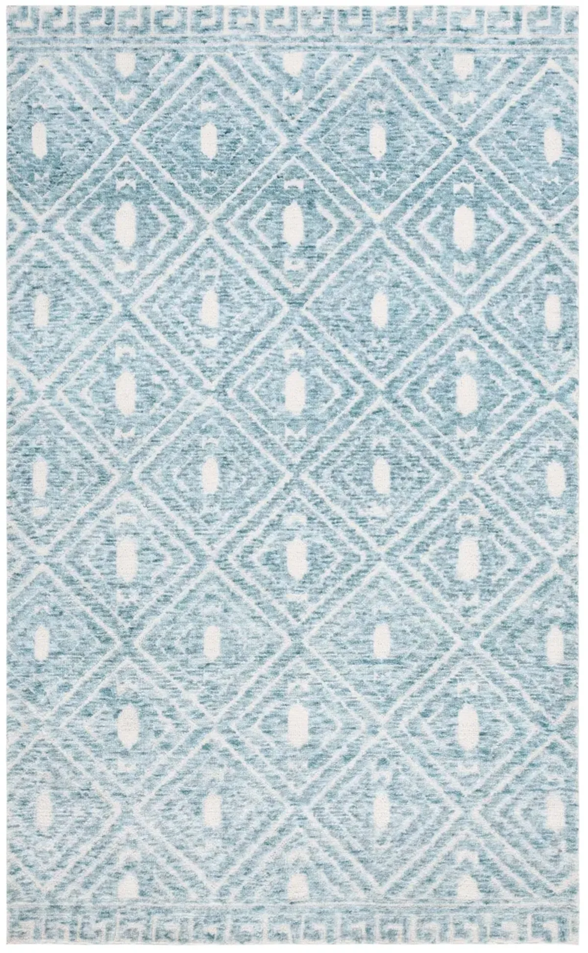 AUDREY 203 BLUE  4' x 6' Small Rectangle Rug