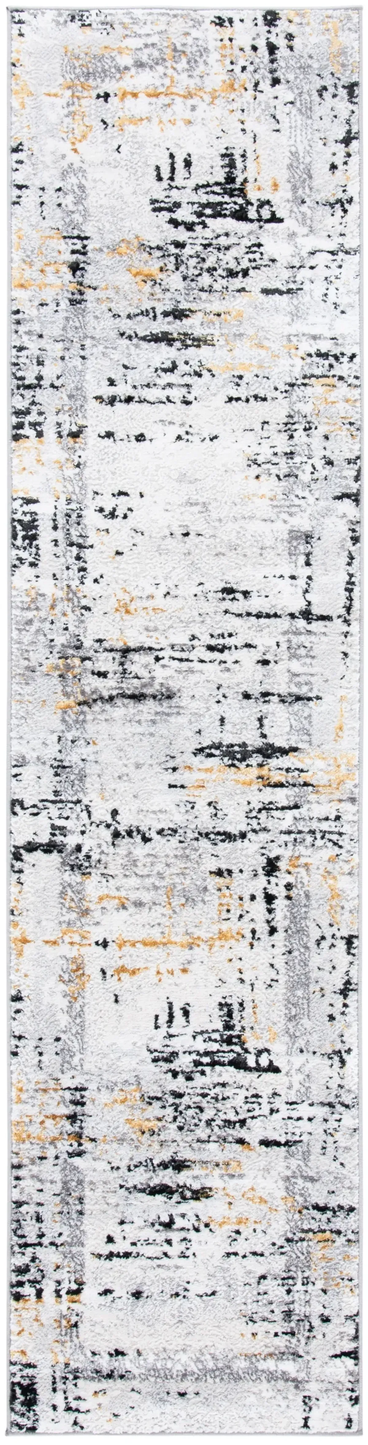AMELIA 271 GREY  2' x 14' Runner Rug