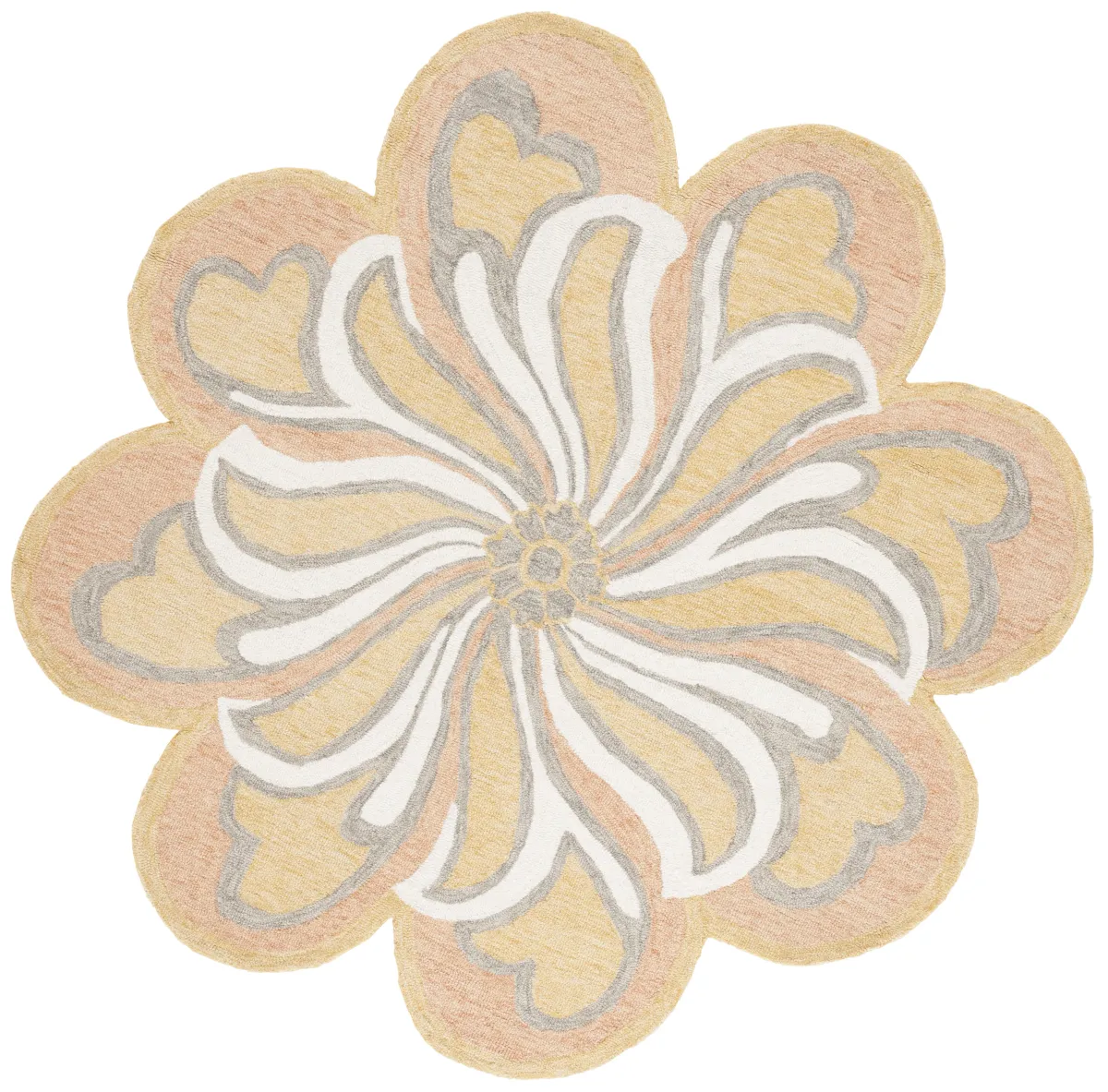 NOVELTY Hand Tufted 4' x 4' Round area rug