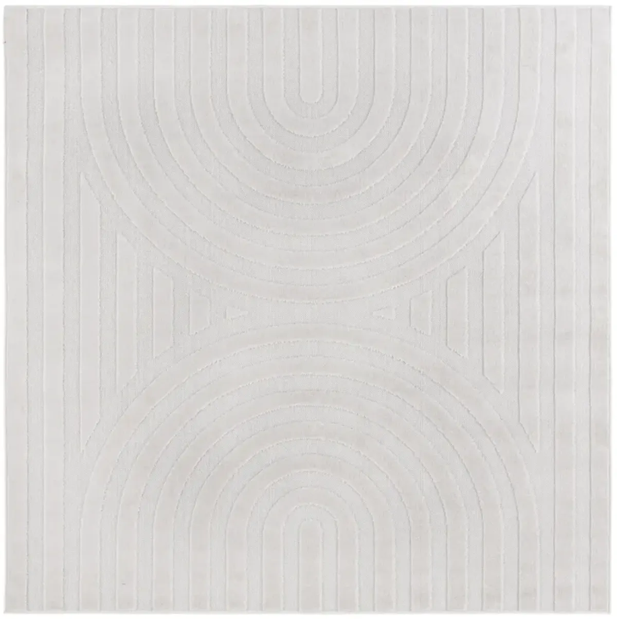 STELLA 115 IVORY 6'-7' x 6'-7' Square Square Rug