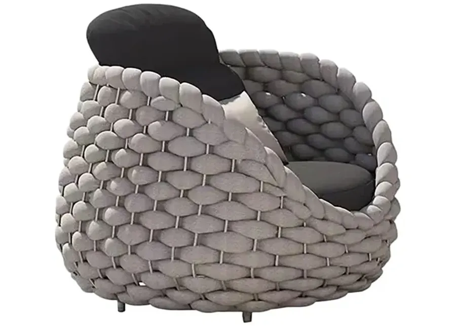 Coral Reef Accent Chair Gray