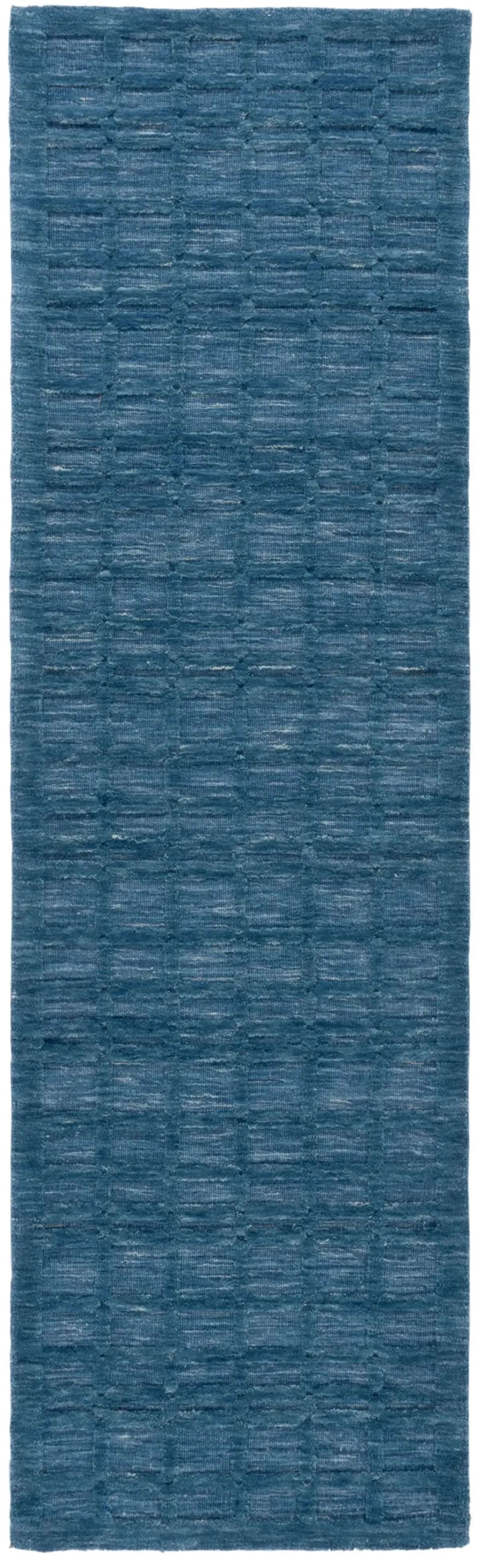 IMPRESSION 312 BLUE 2'-3' x 8' Runner Rug