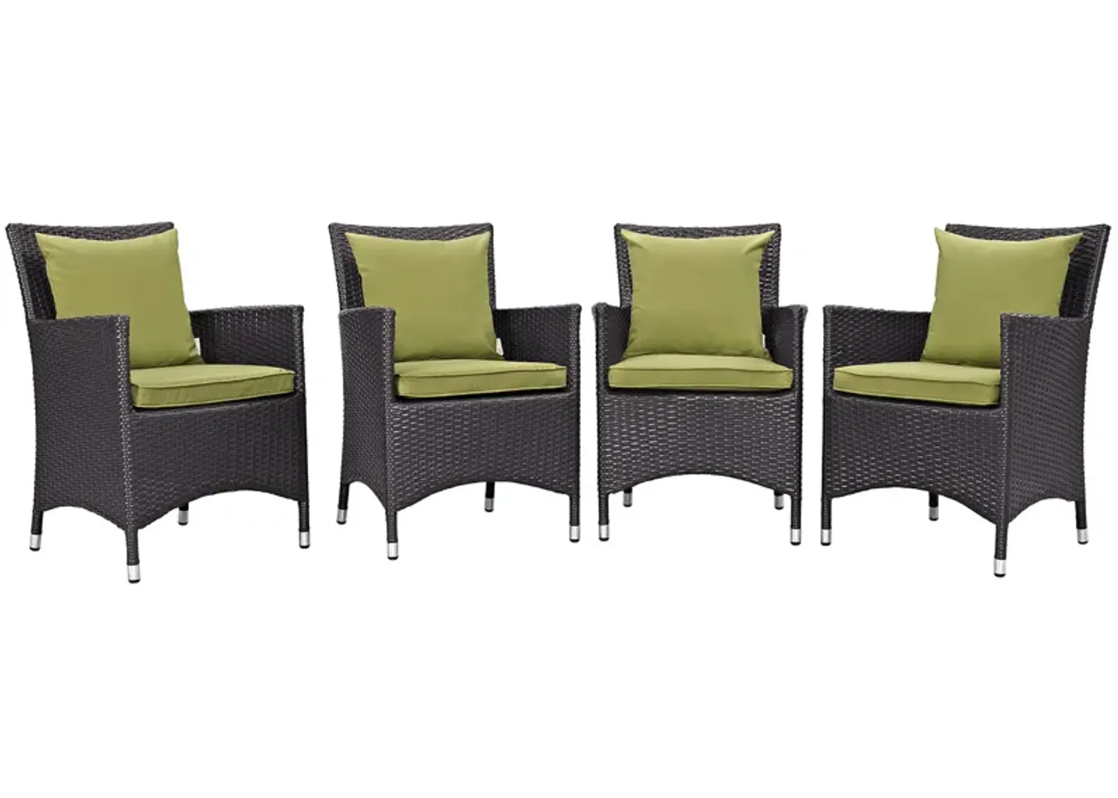 Convene 4 Piece Outdoor Patio Dining Set