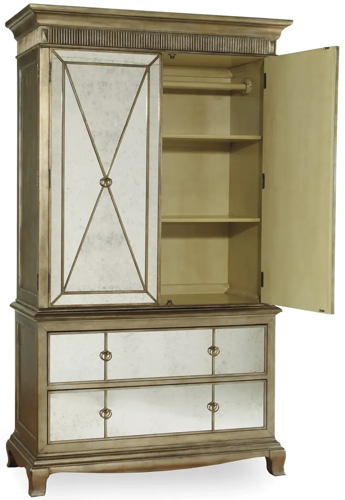 Mirrored Armoire