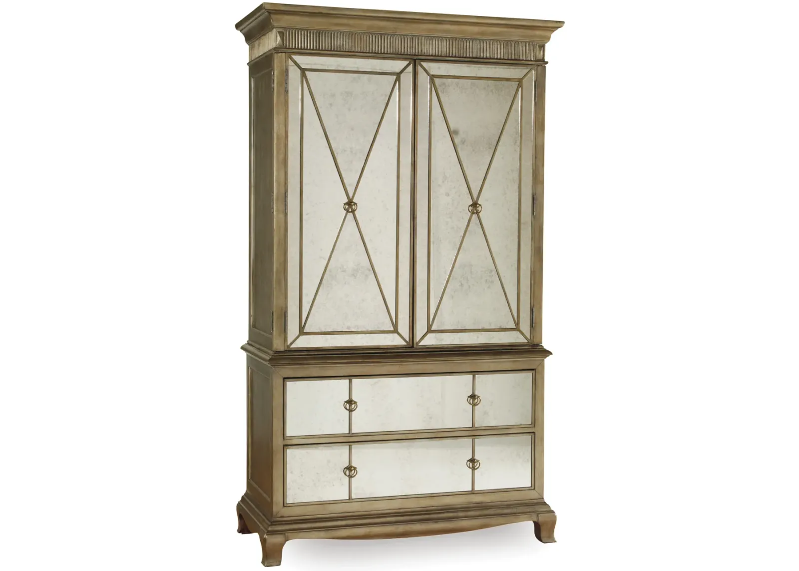 Mirrored Armoire