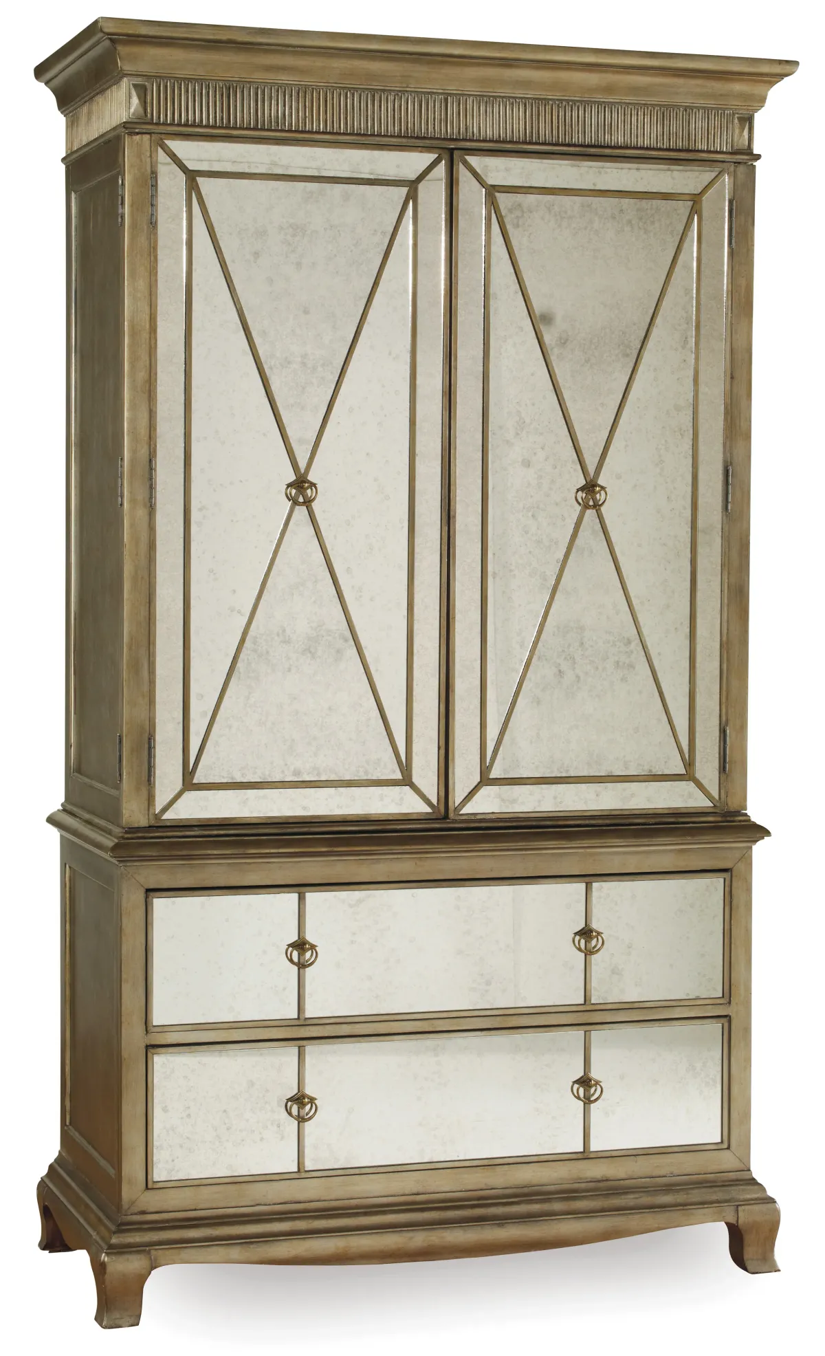 Mirrored Armoire