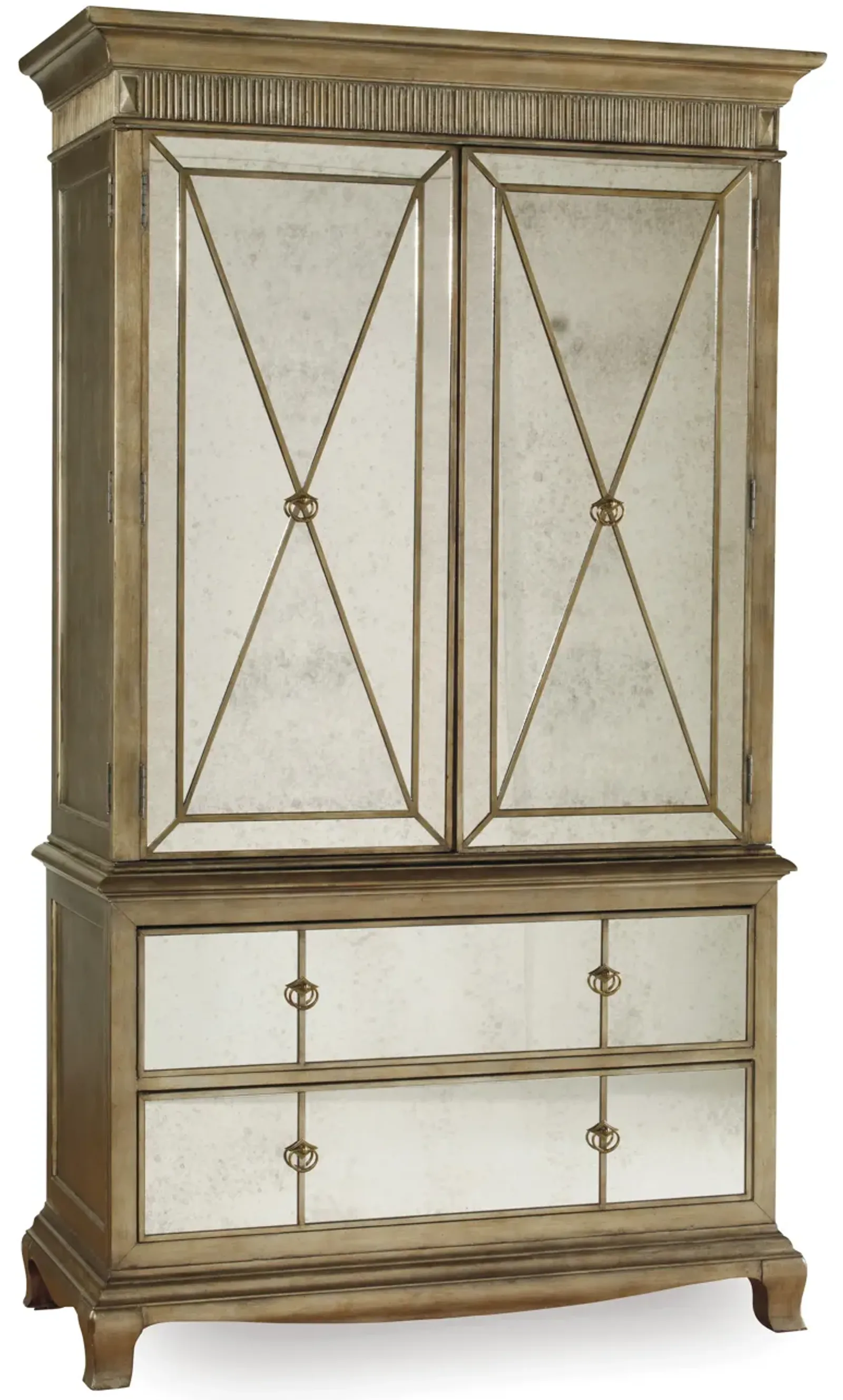 Mirrored Armoire