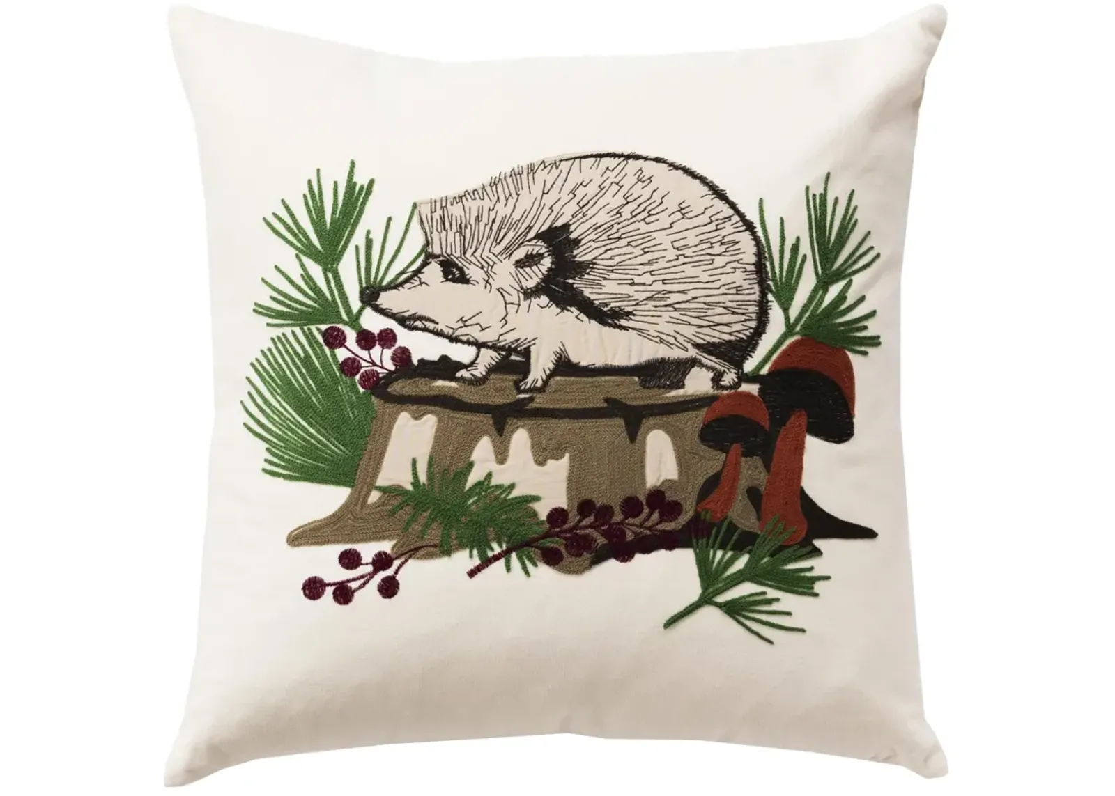 HOLIDAY 2022 Animal Brown Pillow