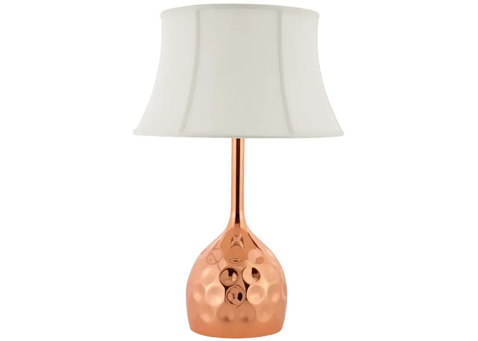 Dimple Rose Gold Table Lamp