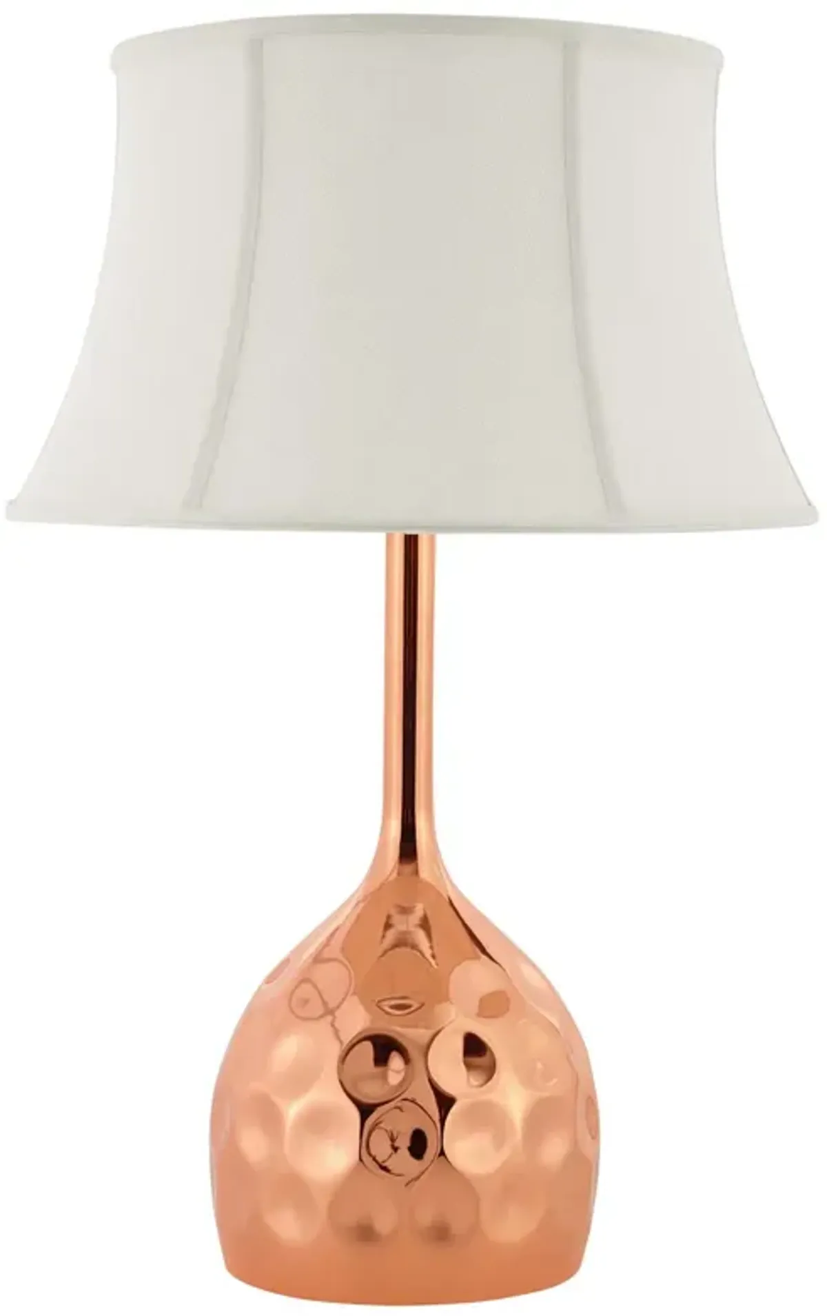 Dimple Rose Gold Table Lamp