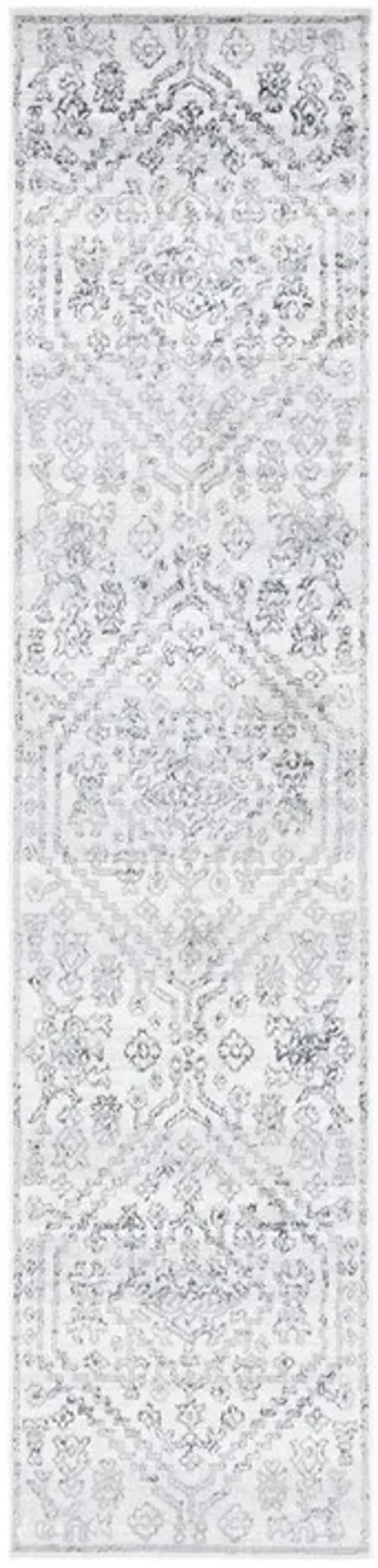 LAYLA 110 Grey 2'-2' X 9' Runner Rug