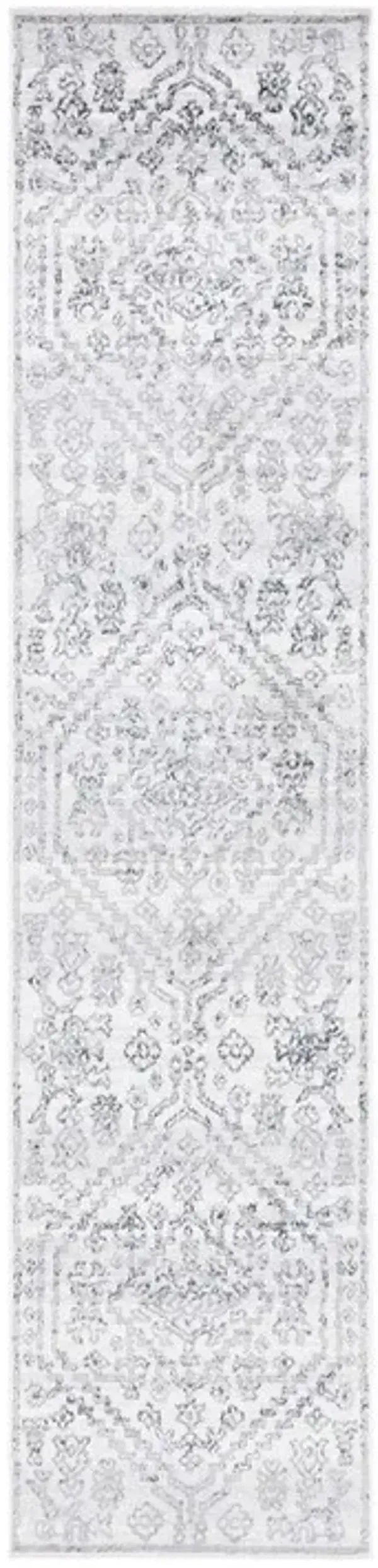 LAYLA 110 Grey 2'-2' X 9' Runner Rug