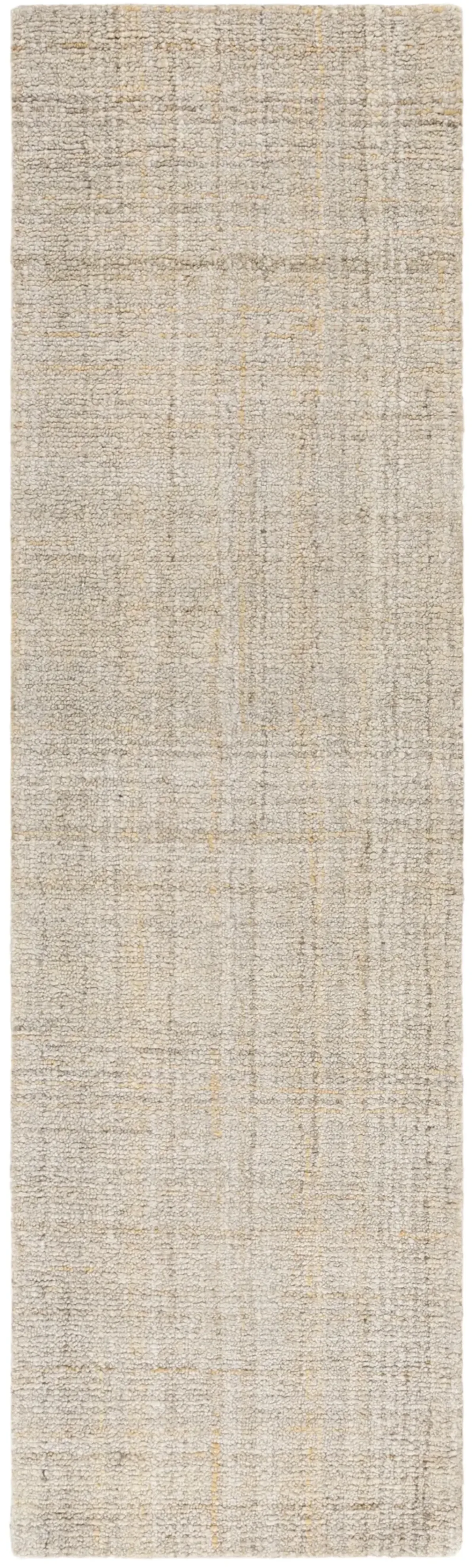 ABSTRACT 151 LIGHT GREEN  2'-3' x 8' Runner Rug