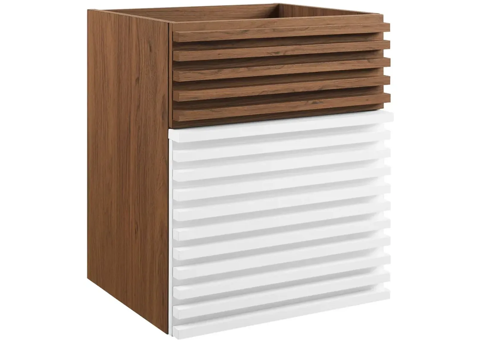 Render 18" Wall-Mount Bathroom Vanity Cabinet (Sink Basin Not Included)