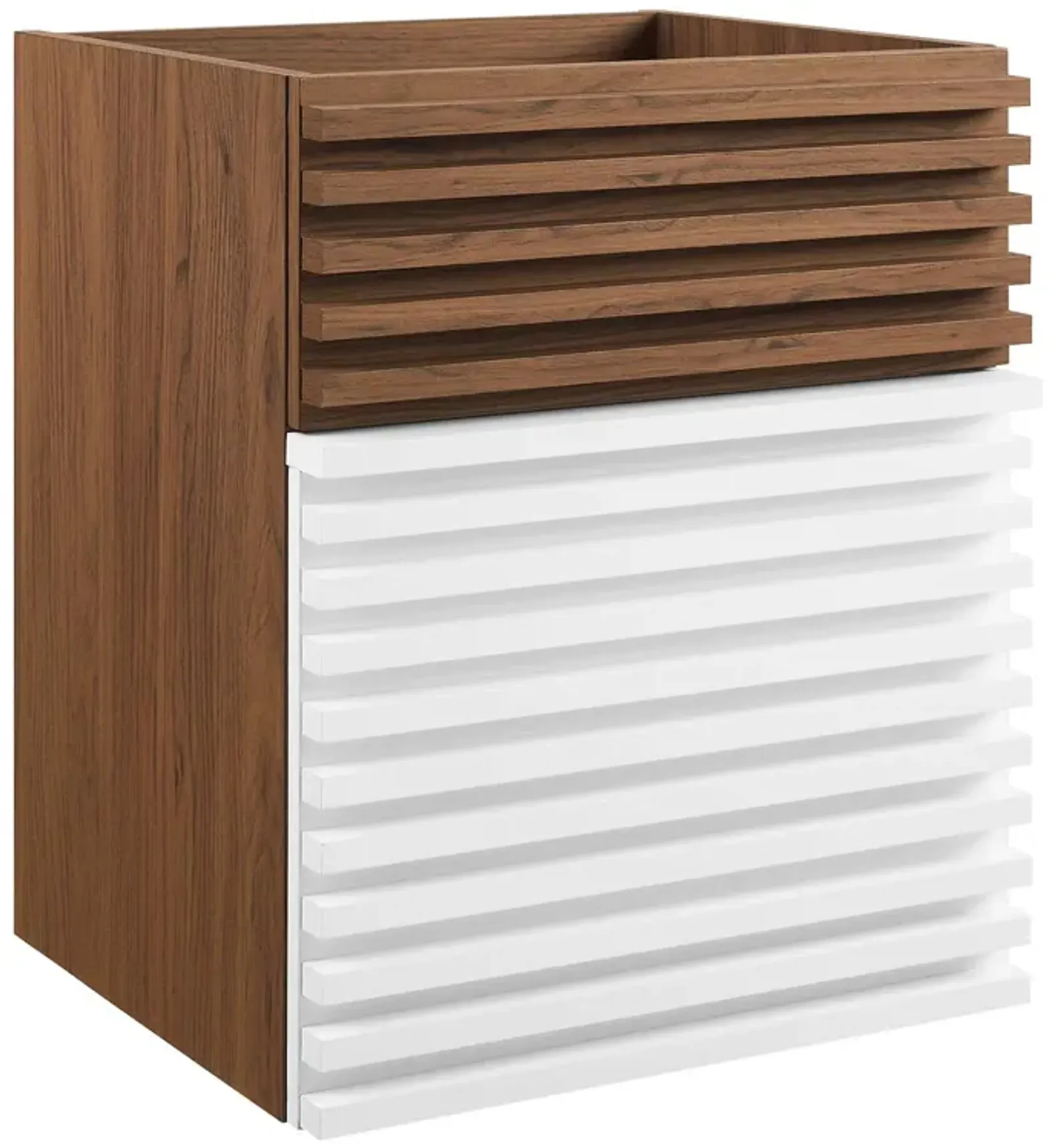 Render 18" Wall-Mount Bathroom Vanity Cabinet (Sink Basin Not Included)