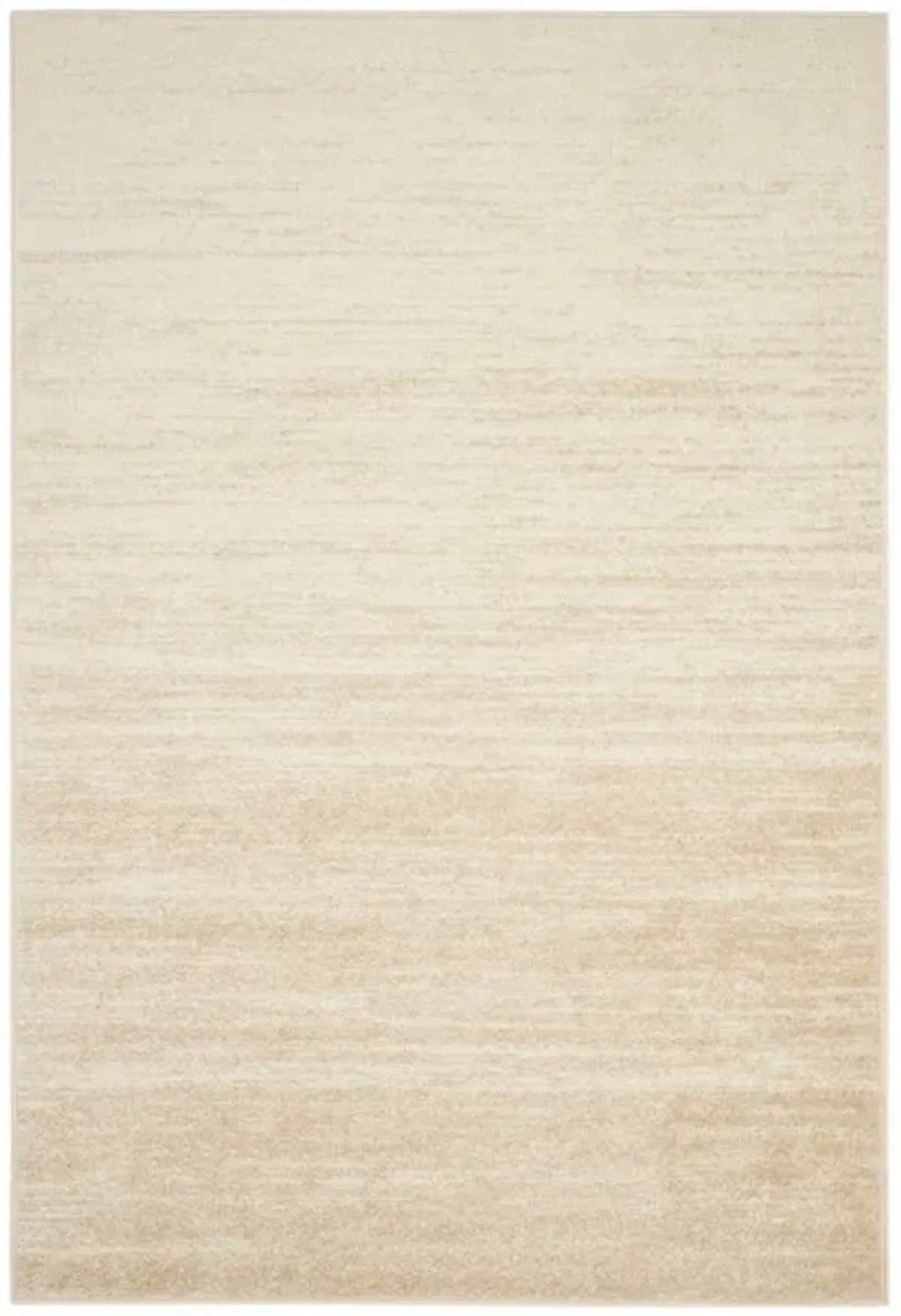 Adirondack Contemporary Champagne / Cream 11' X 11' Square Powerloomed Rug