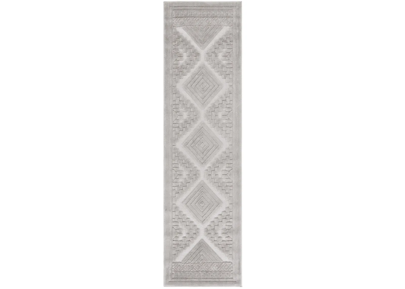 SELENA 670 GREY 2'-2' x 8' Runner Rug