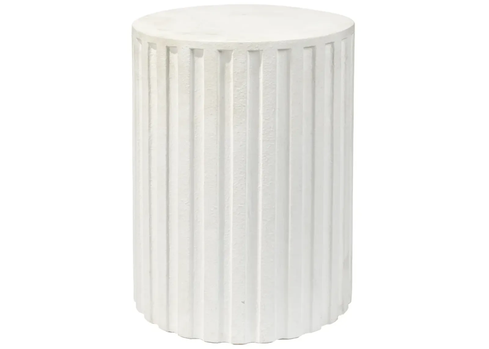 Fluted Column Side Table